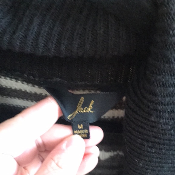 Open Front Abstract Print Sweater Cardigan - Picture 3 of 6